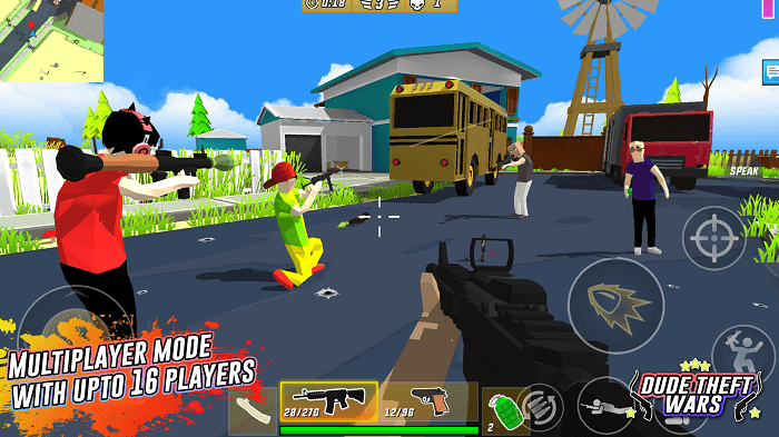 Dude Theft Wars на ПК через LDPlayer 9-02