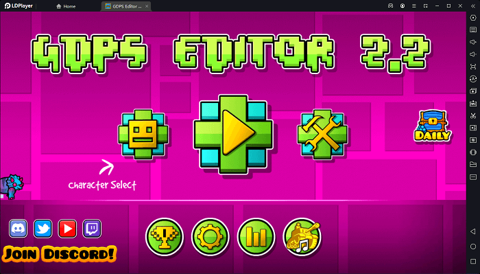 GDPS Editor 2.2 на ПК через LDPlayer 9-01
