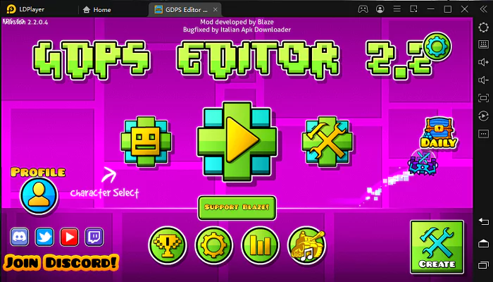 Geometry Dash 2.2 на ПК через LDPlayer 9-01