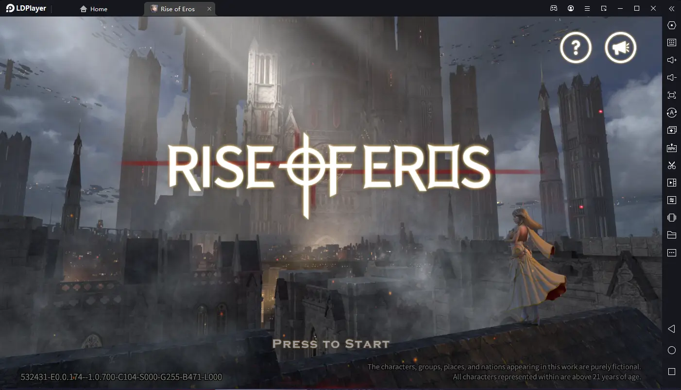 Установите Rise of Eros на ПК через LDPlayer 9